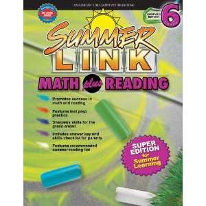  Link Math plus Reading, Summer Before Grade 6 [Paperback] School 