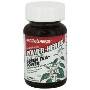   Herbs Green Tea Power (Caff Fr) 60 Capsules