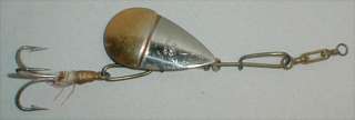 Antique W.T.J. Lowe Buffalo NY No 2 Fishing Lure Spinner with L Star 