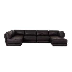 Generation 6PC LEATHER SECTIONAL (Corner + Chair + Ottoman 