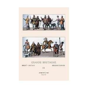  Tribes of Great Britain 24x36 Giclee