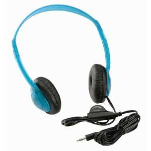  Califone 3060AV BL Lightweight Stereo Headphones Blueberry 