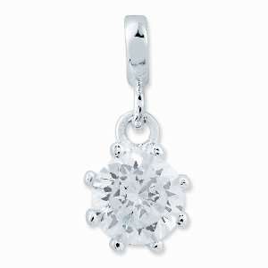  Sterling Silver Clear CZ Enhancer Vishal Jewelry Jewelry