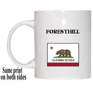  US State Flag   FORESTHILL, California (CA) Mug 