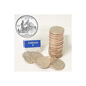  2005 California Quarter Roll   Philadelphia Mint Sports 