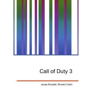  Call of Duty 3 Ronald Cohn Jesse Russell Books