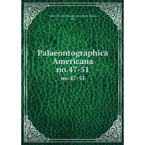   . no.47 51 N.Y.) Paleontological Research Institution (Ithaca Books