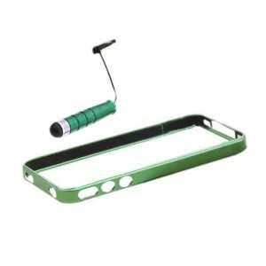  Green Aluminium Metal Bumper Case Cover Stylus Pen for 