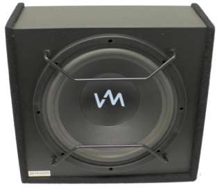 VM Audio VAS112B 12 1000W Slim Subwoofer Sub Enclosure  
