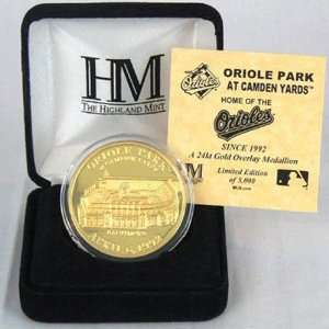  BSS   Oriole Park at Camden Yards 24KT Gold Commemorative 