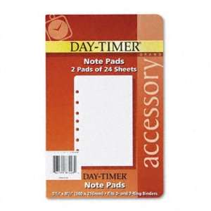  DAYTIMERS INC. Lined Note Pads for Organizer DTM87228 