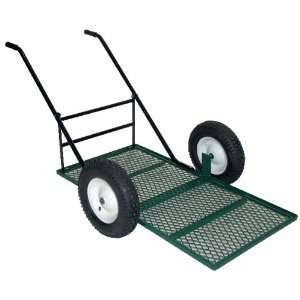 Vestil Steel Service Cart, Pneumatic Wheels, 500 lbs Load Capacity, 3 