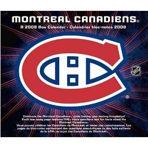  Montreal Canadiens 2008 Desk Calendar