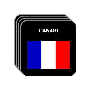  France   CANARI Set of 4 Mini Mousepad Coasters 