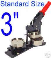 Standard Size BUTTON MAKER MACHINE plus BUTTON PARTS  