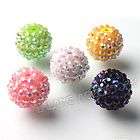 15 new assorted colours ab resin rhinestones spacer bea buy