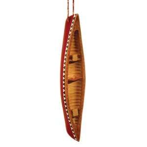 Canoe Ornament 