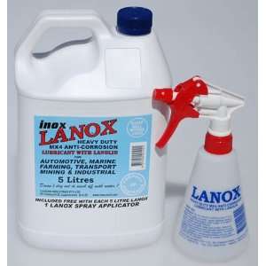 Inox Lanox Mx4 5 5L Heavy Duty Lubricant and Anti corrosion Fluid W 