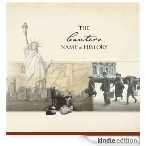 The Cantero Name in History Ancestry  Kindle Store