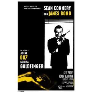  James Bond   Goldfinger   Window Movie MasterPoster Print 