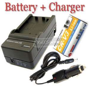 CR V3 CRV3 Battery+Charger for Kodak DX6340 C360 CX4310  