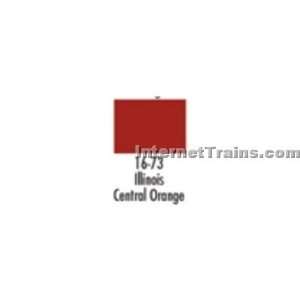  Badger Model Flex Railroad Paint   Illinois Central Orange 
