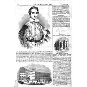  1843 OTHO KING GREECE PALACE ATHENS HARROW SCHOOL