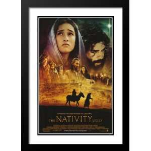 The Nativity Story 32x45 Framed and Double Matted Movie Poster   Style 
