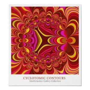  Cyclotomic Contours Posters