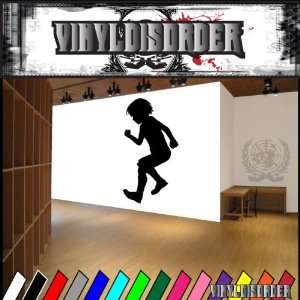  Boy Stomping Boys Young People Vinyl Decal Sticker 004 