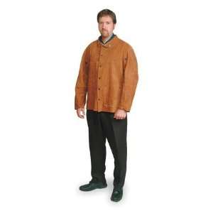  Leather Welding Clothing Jacket,Leather,30 In