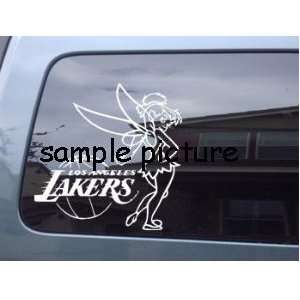 Tinkerbell LA Lakers Car Window Vinyl Decal Sticker  STLK006  6L