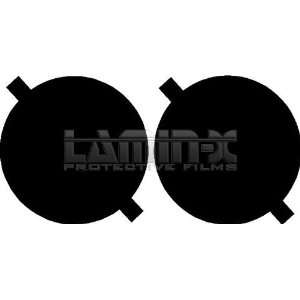   Compact Headlight Vinyl Film Covers by LAMIN X ( YELLOW ) Automotive
