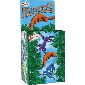  Zanies Cardboard Bungee Geckos Display Box