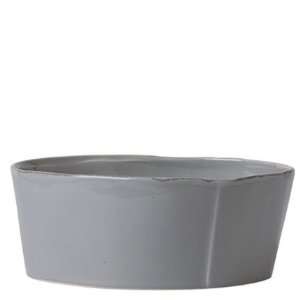  Vietri Lastra Gray Large Serving Bowl 10.75 in