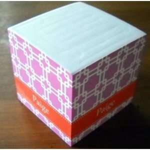  personalized sticky note cubes links pattern Toys & Games