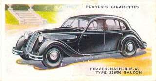 20 Frazer Nash BMW Type 326/50 Saloon Players Motor Ca  