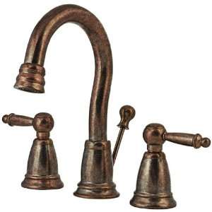   Minispread Gooseneck Bathroom Sink Faucet+Drain