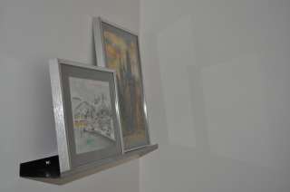 Xtra Deep 6 Stainless Steel Picture Ledge/Wall Display  