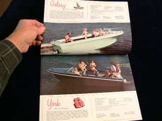 1967 Aero Craft Boat Canoe Sale Brochure St Charles MI  