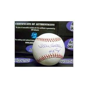   Steve Carlton autographed Baseball inscribed 4xCy