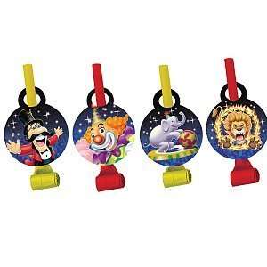  Circus Clown Party Supplies   Blowout W/Medallion Toys 