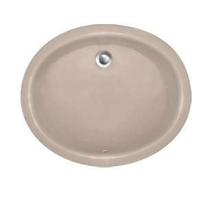   Elko 19x16 Oval Shape Undermount Bathroom Sink and 0 Faucet Holes 8