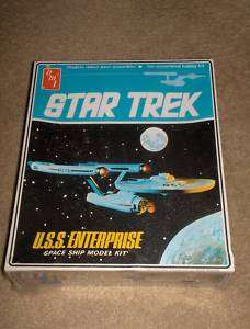 1968 STAR TREK U.S.S ENTERPRISE SPACE SHIP MODEL KIT  