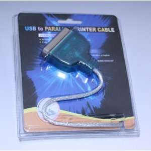  USB to Parallel 1284 Printer Cable (Around 1m Meter 
