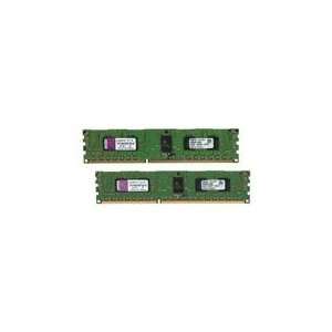  Kingston 4GB (2 x 2GB) 240 Pin DDR3 SDRAM Server Memory 