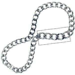     Inox Jewelry Curb Chain 316L Stainless Steel Necklace Jewelry