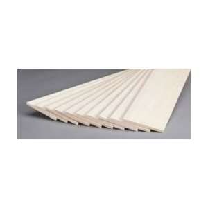  887529 Basswood Sheet 3/16x3x24 (10) Toys & Games