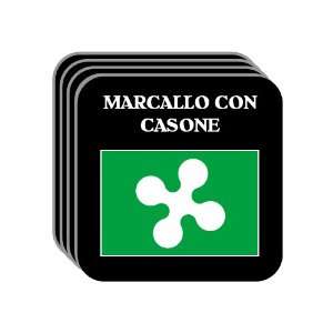   MARCALLO CON CASONE Set of 4 Mini Mousepad Coasters 