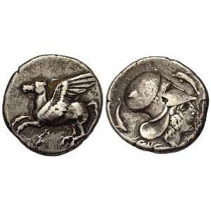   , Corinthia, Greece, 405   345 B.C.; Silver Stater Toys & Games